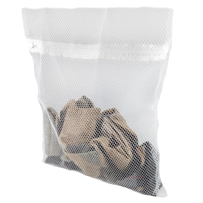 Military Issue Mesh Laundry Bag White