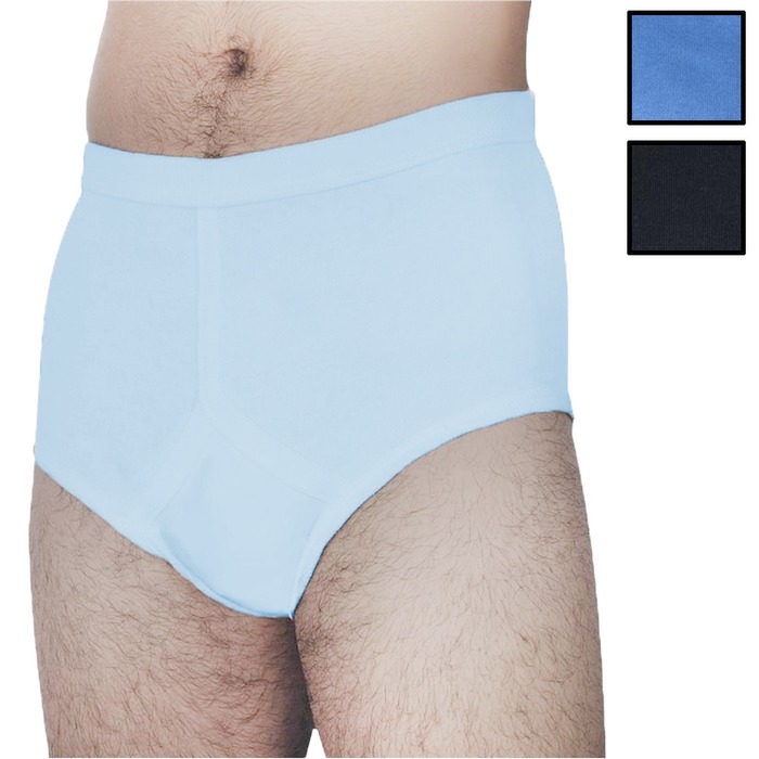 Underwear  Men's Cotton Y Fronts 2 Pack - Independence
