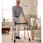Easy folding Wheeled Walker