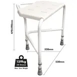 Corner Shower Stool