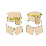 Unisex Ostomy Belt, Small, Waist 30-32" (76-81cm)