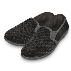 Men's Soft Velour Slippers