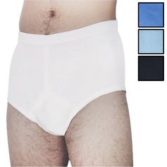 Gent's Cotton Y Fronts - 2 Pack