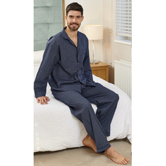 Checked Poly Cotton Pyjamas