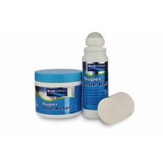 Super Blue Relief Cream 4.4oz (124g) Jar