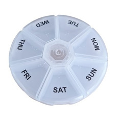 7-Day Circular Daily Pill Organiser