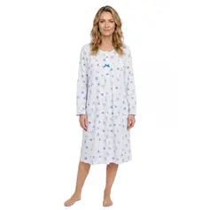 Floral Long Sleeved Nighdress