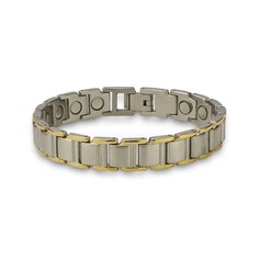 Magnetic Stainless Steel Link Bracelet Vulcan - Medium