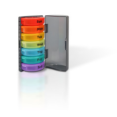 7 Day Pill Box with Case
